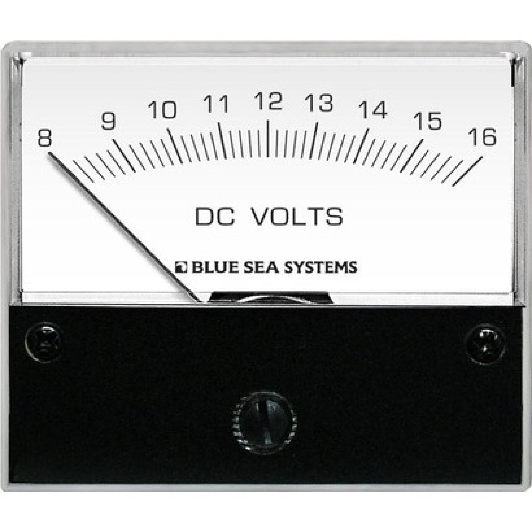 Analoges Voltmeter Blue Sea 4" 18-32Vcc