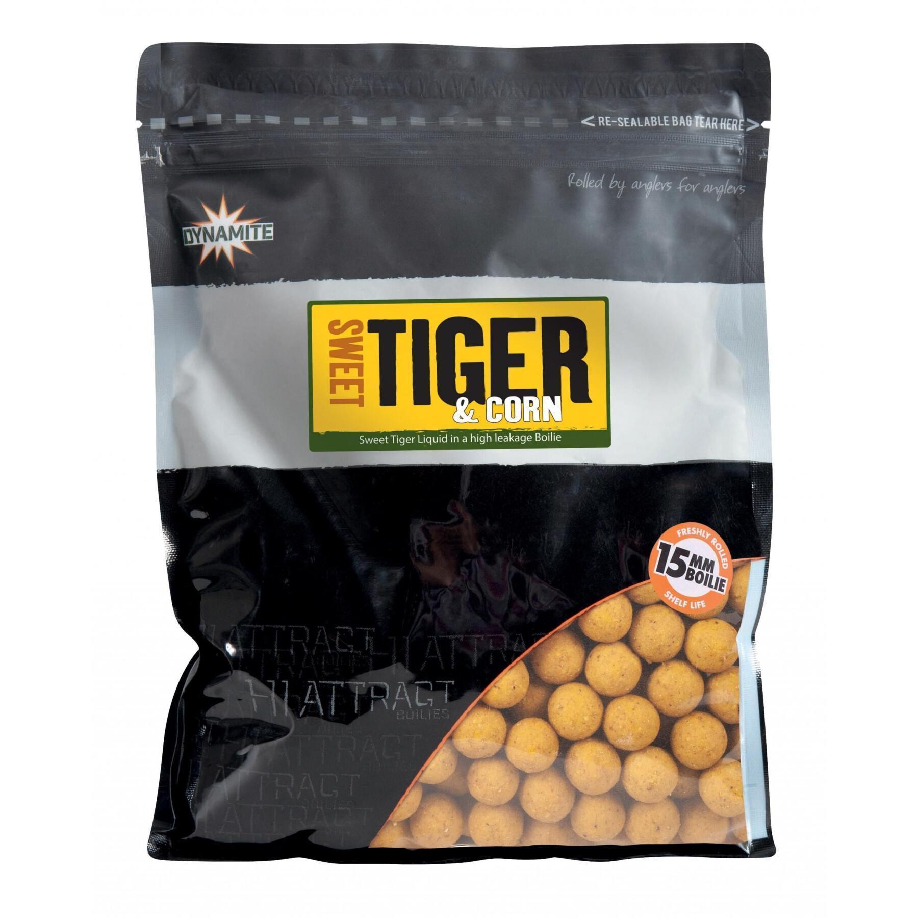 Boilies Dynamite Baits Sweet Tiger & Corn – 1kg