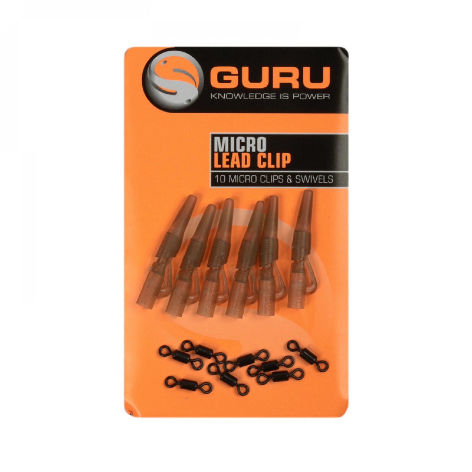 Bleizange Guru Micro Lead Clip, Swivels & Tails Rubbers