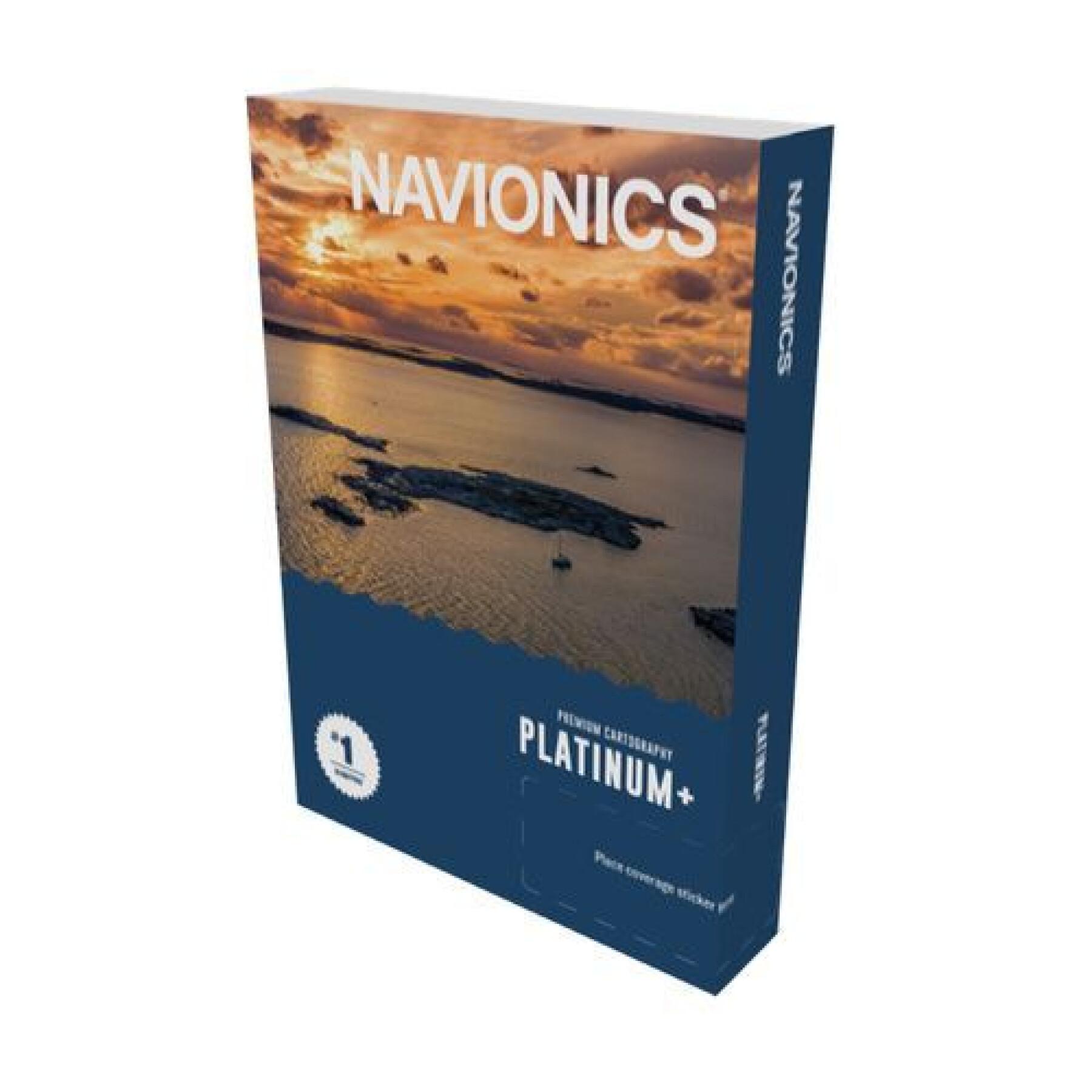 Navigationskarte Mittelamerika und Karibik Navionics Platinum SD