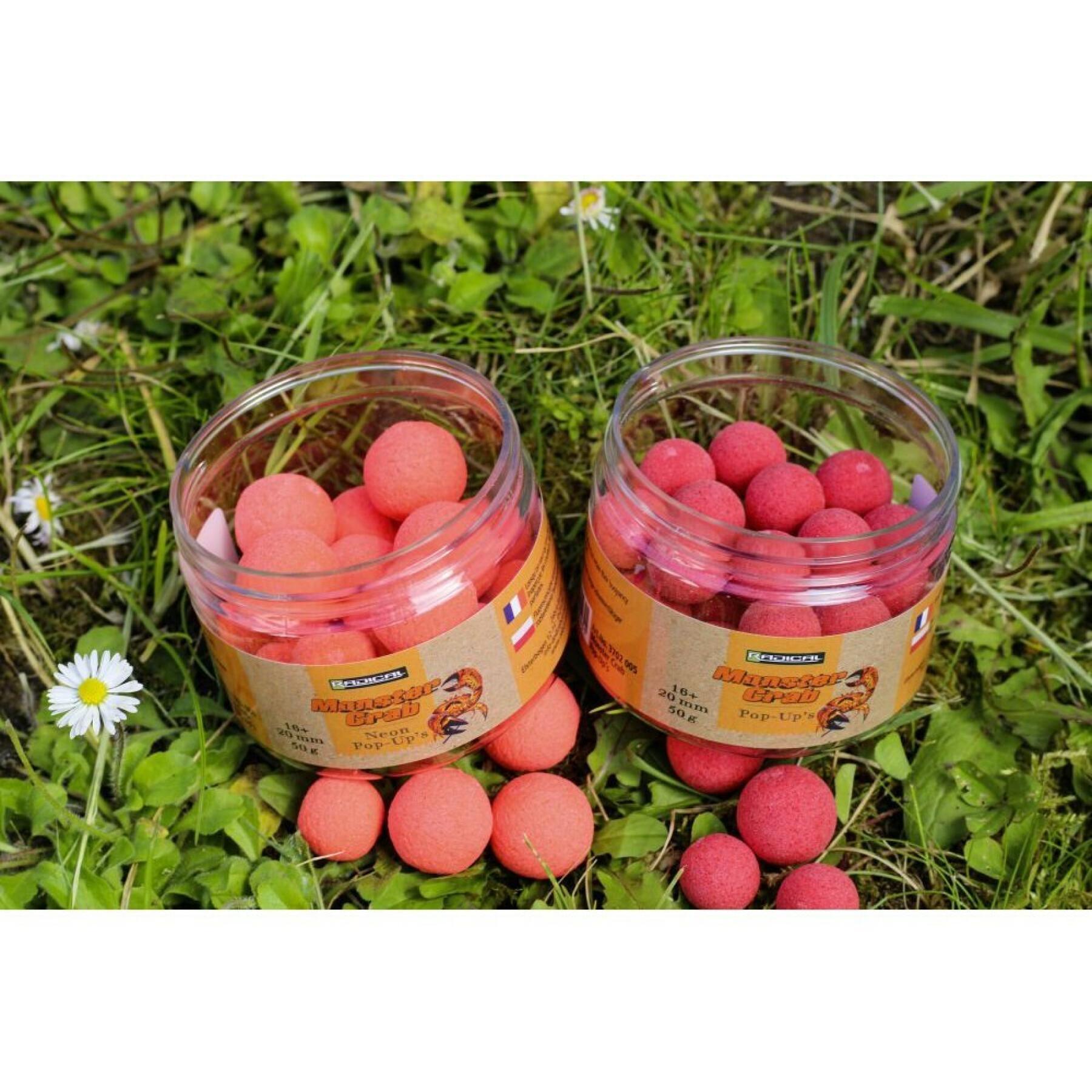 Schwimmende Boilies Radical Monster Crab – 50 g