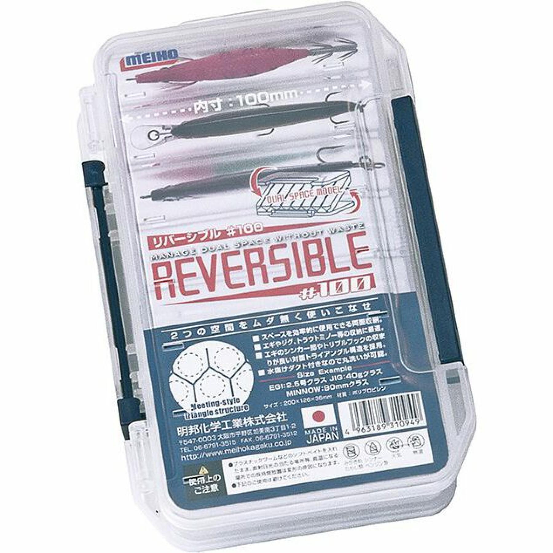 Schachteln Meiho Reversible 100 Clear