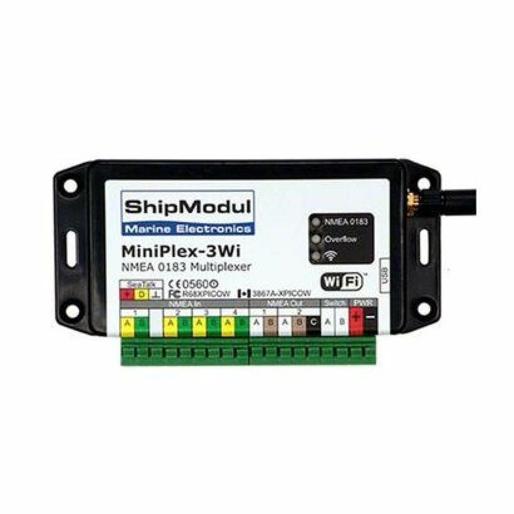Multiplexer Version wifi, usb und nmea ShipModul Miniplex-3Wi
