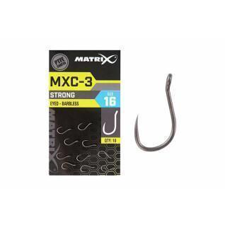 Widerhakenlose Haken Matrix MXC-3 Eyed (PTFE) x10