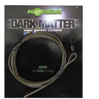 Montage Korda Dark Matter Leader anneau pivot taille 8