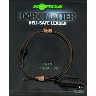 6er-Set Montage Korda dark matter leader heli safe weed