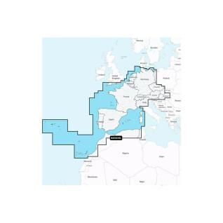 Navigationskarte + large sd - westeuropa - zentral platinum Navionics