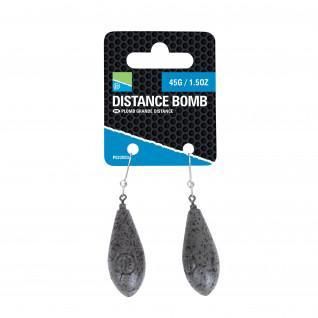 Feeder-Bleie Preston Distance Bomb Lead 45g 2x5