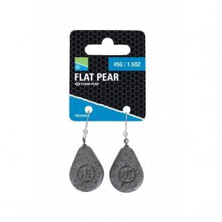 Plomben Preston Flat Pear Lead 15g 2x5